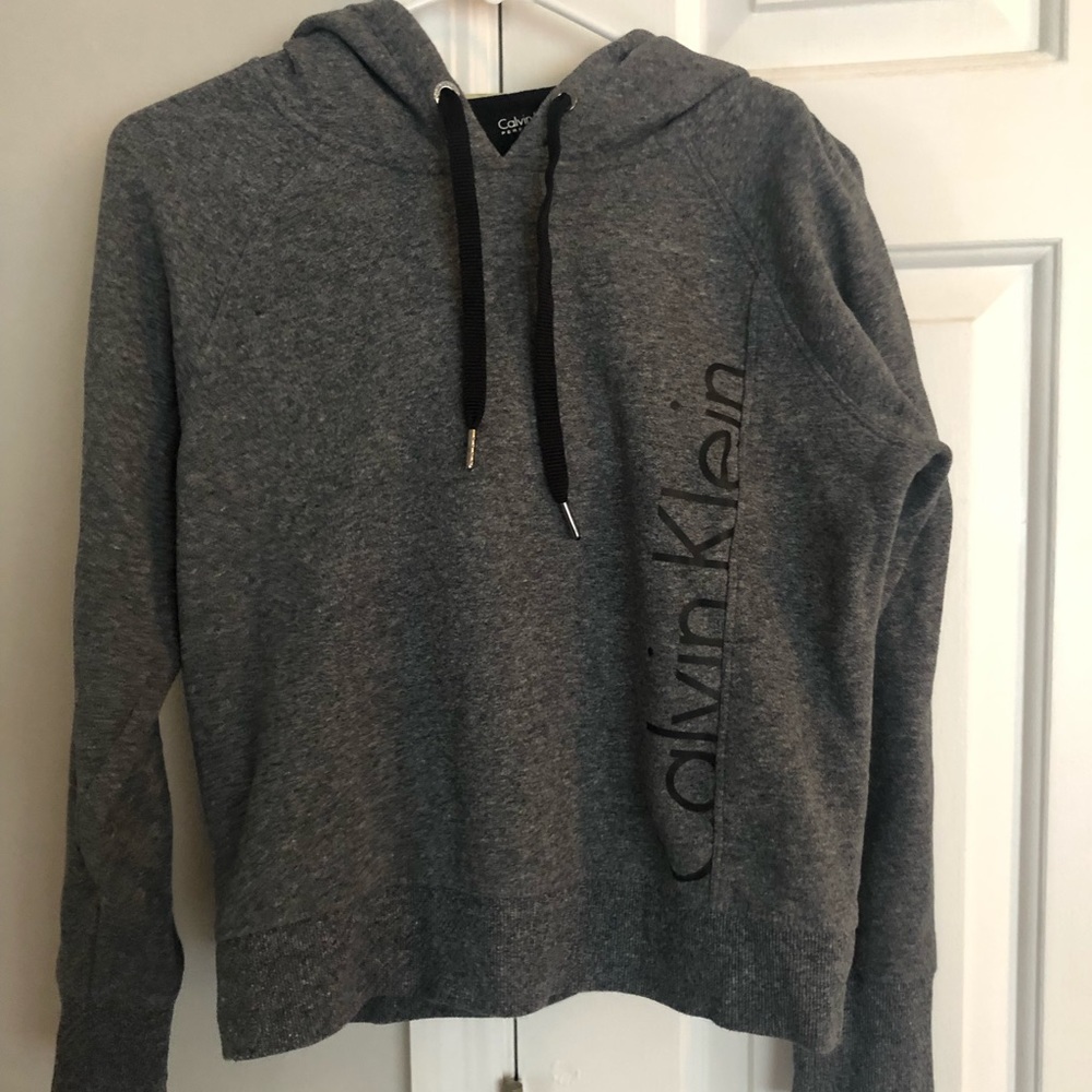 Calvin Klein crop hoodie